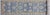 Shabby Chic Ziegler Blue/Brown Wool Runner Rug- 2'7'' X 12'2'' For Sale - Image 9 of 10