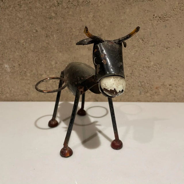 Black 1970s Manuel Felguerez Style Black Donkey Napkin Holder Caddy Mexico For Sale - Image 8 of 8