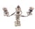 Antique English Roberts & Dore Convertible Candelabra For Sale - Image 4 of 6