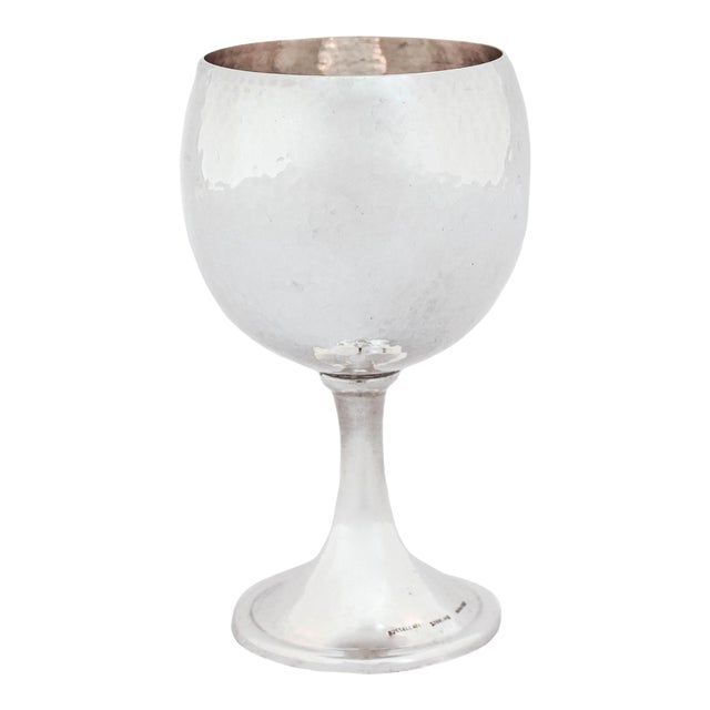 1960 Sterling Silver Buccellati Goblet For Sale