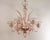 Handmade Cipria Pink Murano Glass Six-Light Chandelier, Italy, 1980s For Sale - Image 11 of 12
