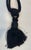 Traditional Vintage Black Tassel Tie Back For Sale - Image 3 of 4