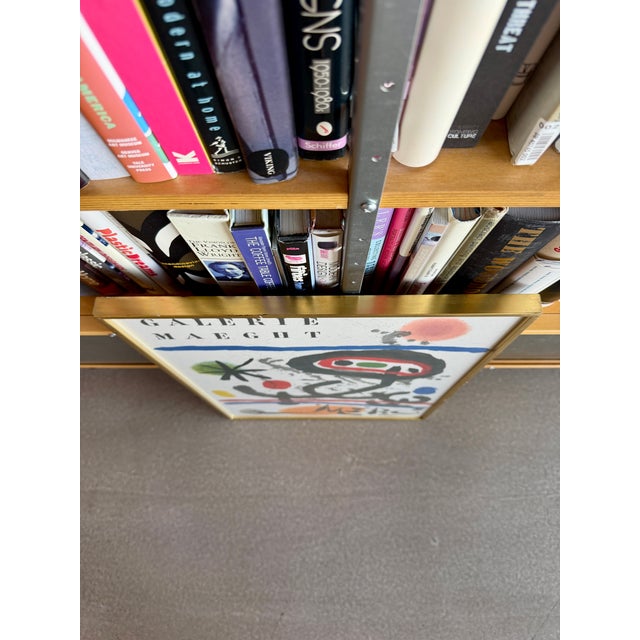 60s Miró Galerie Maeght Exhibition Lithograph Print Professional Frame For Sale - Image 10 of 12