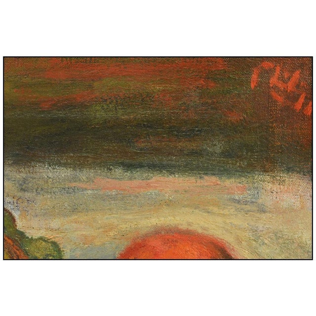 Contemporary Mid 20th Century Peaches and Grapes, Robert Philipp For Sale - Image 3 of 5
