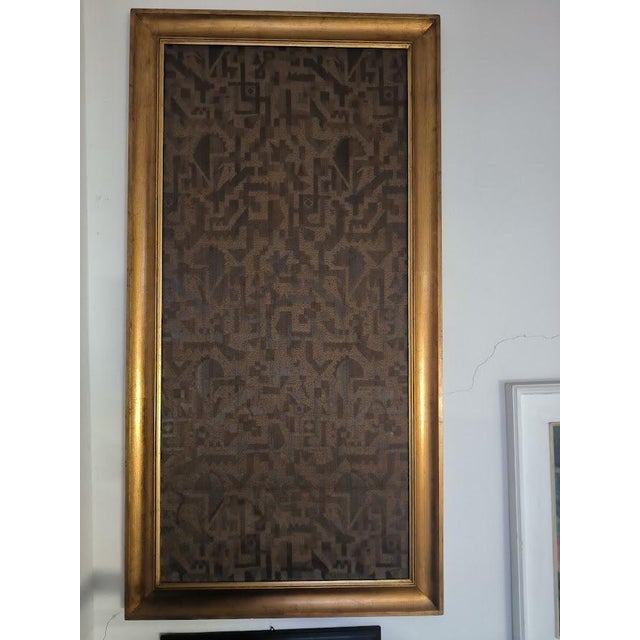 1920s Italian Panel with Frame, 1920s For Sale - Image 5 of 5
