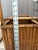 Vintage Bamboo Split Reed Plant Stand For Sale - Image 9 of 12