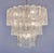 Large Three-Tier Murano Glass Tube Pendant Light from Venini, 1990s For Sale - Image 15 of 16