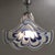 Metal Vintage Italian Murano Glass Bell Pendant from Mazzega, 1970s For Sale - Image 7 of 16