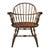 Nichols & Stone Bow Back Windsor armchair, constructed in traditional 19th-century design featuring turned leg, and...