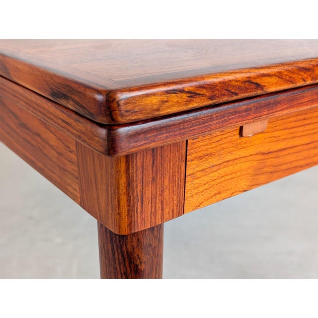 Mid-Century JL Extendable Dining Table in Rosewood by Niels Møller For Sale - Image 9 of 11