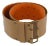 Dries Van Noten Oversized Wide Leather Waist Belt For Sale
