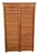 Vintage French Tambour Cabinet in Oak, 1960s For Sale