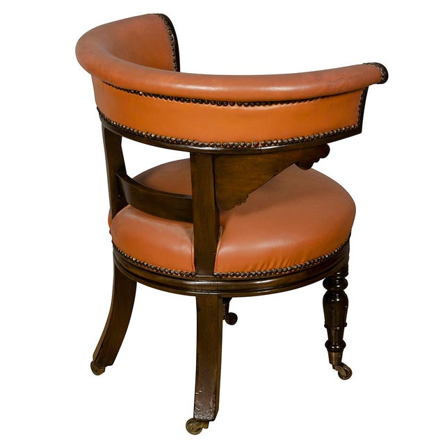 Pair of Regency Style Mahogany Chairs For Sale - Image 9 of 13