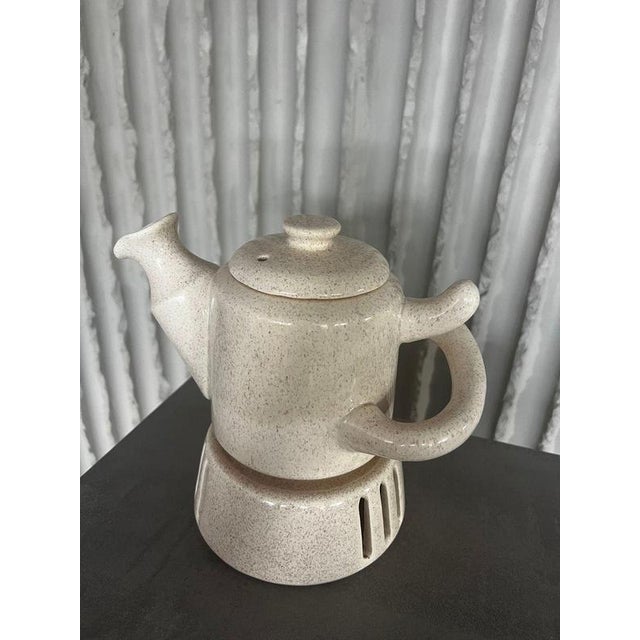 1970s Ceramic Tea Set by Ove Pollas for Pollas Design, Denmark, 1970s, Set of 7 For Sale - Image 5 of 15