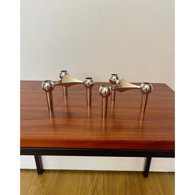 An iconic figure of 20th-century german design, the s22 candlestick was born from the collaboration between hans nagel and...
