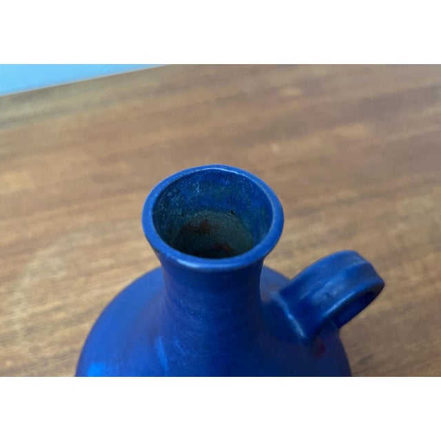 Mid-Century German Studio Pottery Carafe Vase from Töpferhof Malente, 1960s For Sale - Image 14 of 16