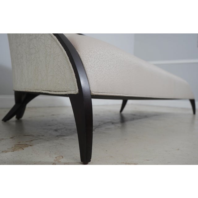 Textile Christopher Guy Swirl Chaise Lounge Sofa For Sale - Image 7 of 18
