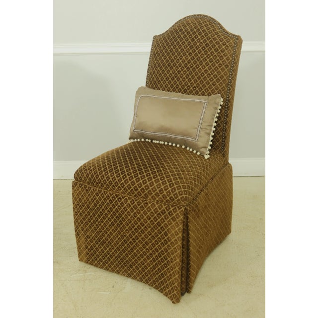 Age: C.2006 Details: Quality Kravet Upholstery Rarely Ever Used Quality Construction Host Chairs For Dining Room Or Can Be...