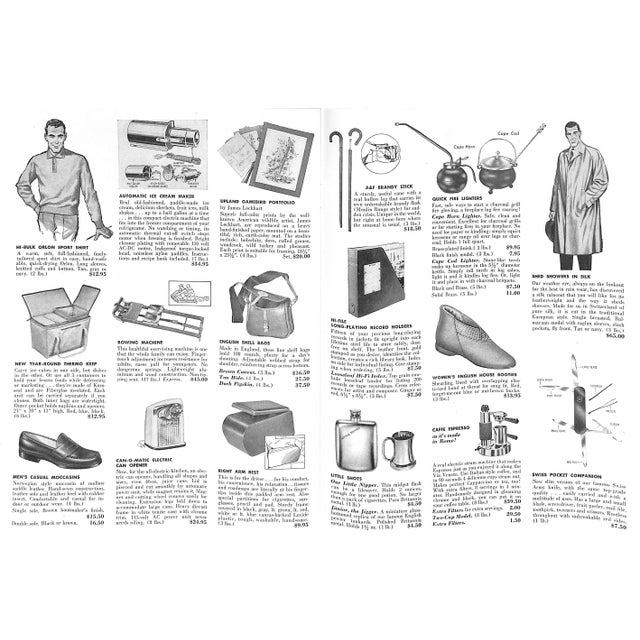 White Abercrombie & Fitch the Christmas Trail 1959 Catalog For Sale - Image 8 of 18