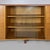 Mid-Century Modern Italian Sideboard in Wood, Glass, and Burgundy Leather, 1960s For Sale - Image 11 of 18