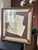 Victorian Framed-Ephemera-Collage | Real Letters, Map, Wax Seals Under Glass, Gilt Frame (Vintage) For Sale - Image 3 of 3