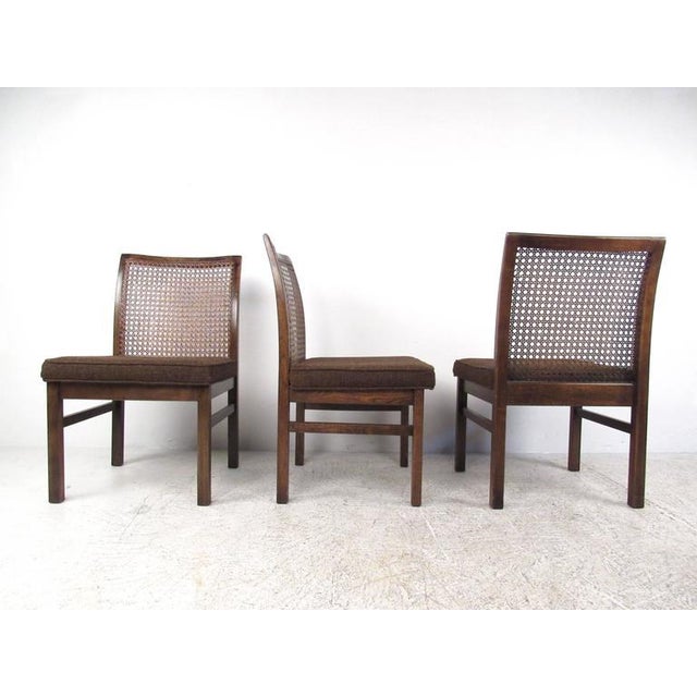 Lane Mid Century Cane Back Dining Chairs Set Of 6 Chairish