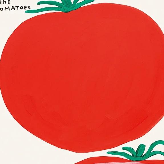 David Shrigley if You Don't Like Tomatoes Lithograph Poster, 2020 For Sale - Image 4 of 5