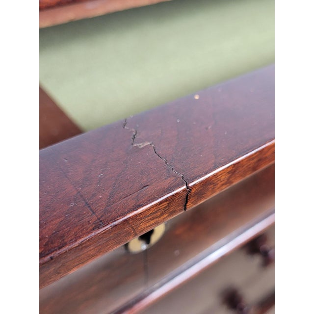 Victorian English Chest of Drawers in Mahogany, 1890 For Sale - Image 18 of 18