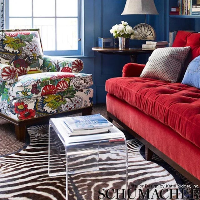 Sample, Schumacher Chiang Mai Dragon in Alabaster For Sale In Charlotte - Image 6 of 7