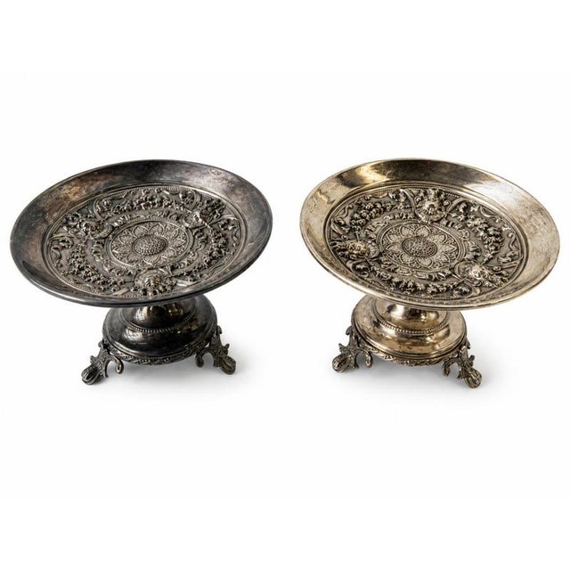 Small Silver Plated Fruit Bowls, Set of 2 For Sale - Image 6 of 6
