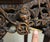 Vintage Chinese Carved Rosewood Pedestal Stand With Marble Top For Sale - Image 12 of 12