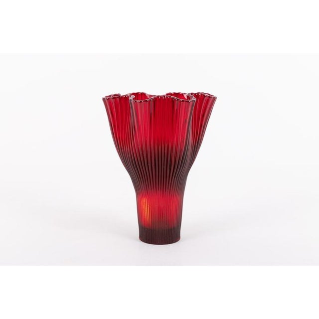 1950s Art Glass Vase by Monica Bratt for Reijmyre, 1950s For Sale - Image 5 of 7
