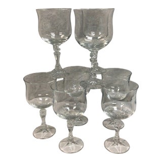 Schott-Zwiesel Crystal Water Goblets-Set of 8 For Sale