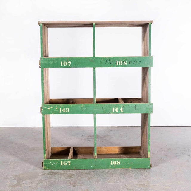 Late Victorian Model 46 Pigeon Hole Unit, 1920s For Sale - Image 9 of 9
