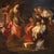 Antique Italian painting from the second half of the 17th century. Artwork oil on canvas depicting a biblical subject,...