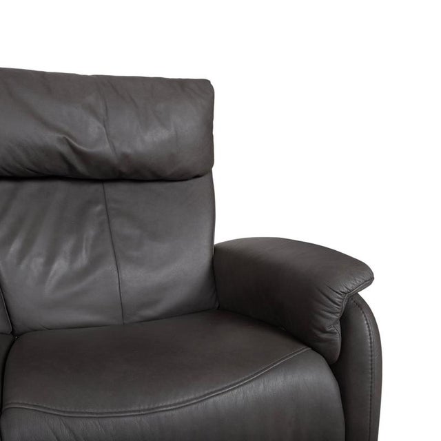 Gray Trapez 3-Seater Sofa in Grey Leather from Himolla For Sale - Image 8 of 18