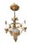 Antique French Gilt Bronze & Glass Small Chandelier For Sale - Image 9 of 12