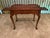 Vintage Statton Queen Anne Style Cherry Tea Table For Sale - Image 15 of 18