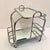 Metal Art Deco Bar Cart Designed by Robert Mallet-Stevens, France 1930's For Sale - Image 7 of 11