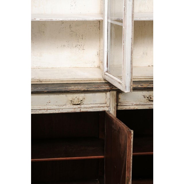 Early 20th Century A Tall French Antique Deux Corps Cabinet For Sale - Image 5 of 12