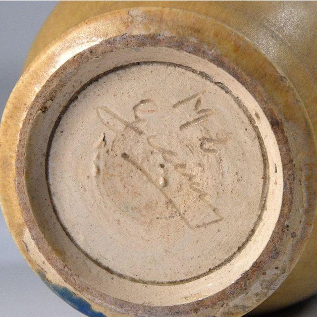 Belgian Ceramic Vase by Roger Guerin for Guerin, 1940s For Sale - Image 9 of 10