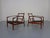 Goldfeder Teak Armchairs from Carl Straub, Germany, 1950s, Set of 2 For Sale - Image 11 of 18