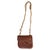 Moroccan Antique Hand Tooled Leather Moroccan Bag Wall Decor For Sale - Image 3 of 16