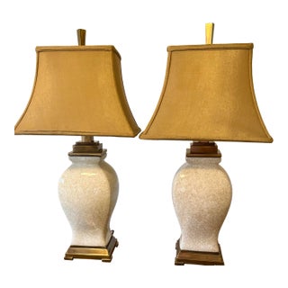 Uttermost Rory Ivory Table Lamps For Sale