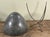 Metal Mid Century Modern Kimball Fiberglass and Iron Bullet Planter on Tripod Stand For Sale - Image 7 of 8