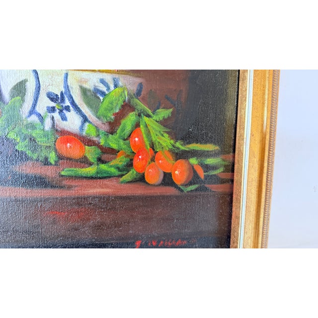 1960s Mid-Century Modern Dutch Baroque Still Life Painting, Attributed to Bert Beirne For Sale - Image 4 of 13