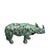 Dimensions: 7 x 35 x 17 cm (h) Bronze with multicolored patina A “Riconoceronte” that reinvents itself through its forms,...