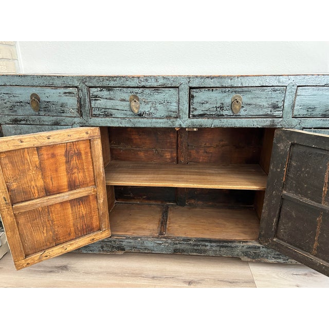 Wood Arhaus Relics Shanxi Buffet For Sale - Image 7 of 13