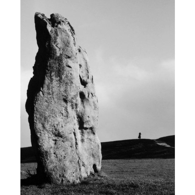 Traditional "Avebury" 1994 Black & White Photograph, Silver Gelatin Print by Murray Bognovitz For Sale - Image 3 of 3