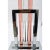 Early 20th Century Andirons French Art Deco Chrome & Glass For Sale - Image 5 of 12